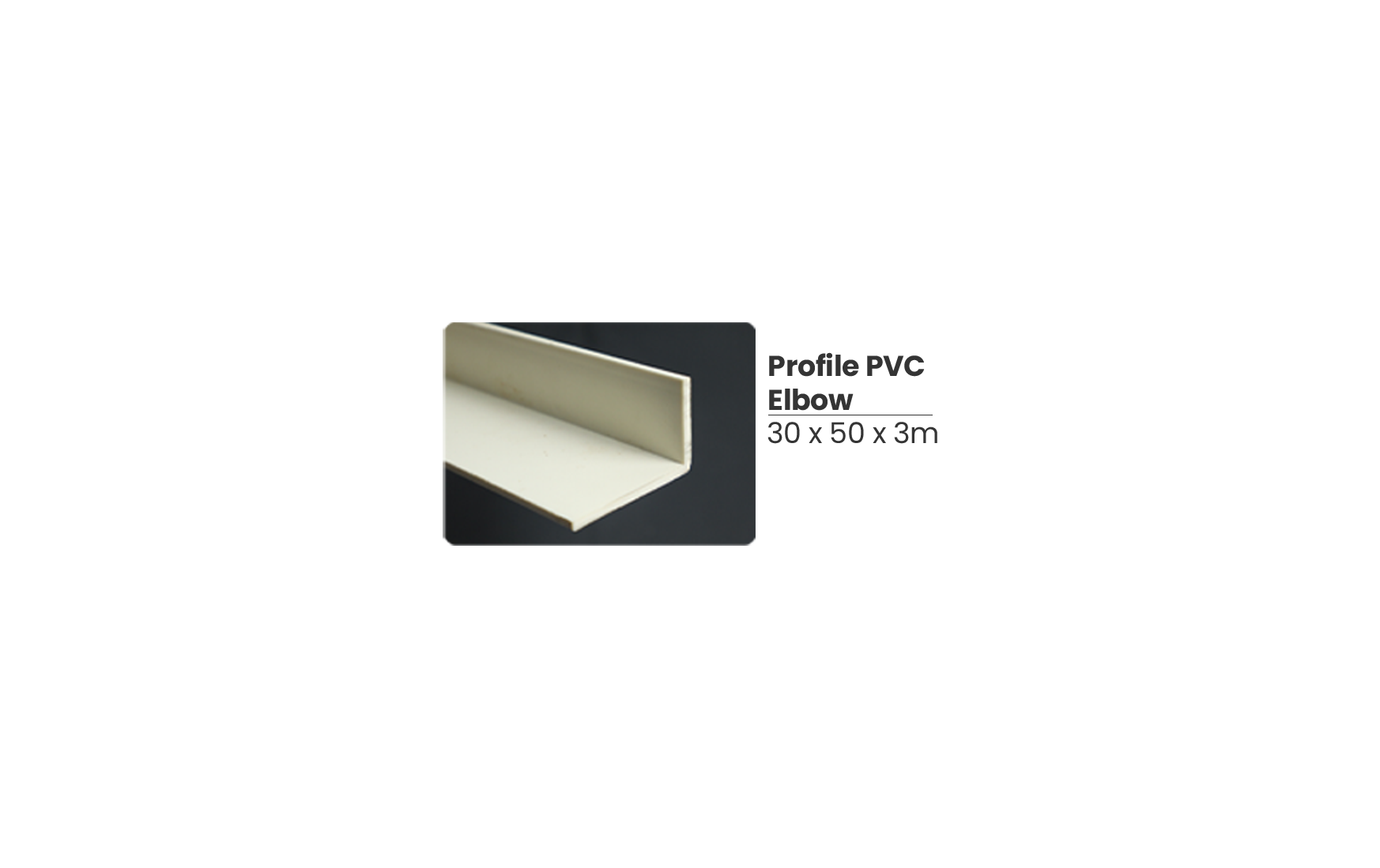 Profile PVC Elbow